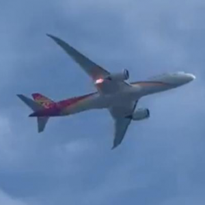 Enjin pesawat Hainan Airlines terbakar selepas langgar burung