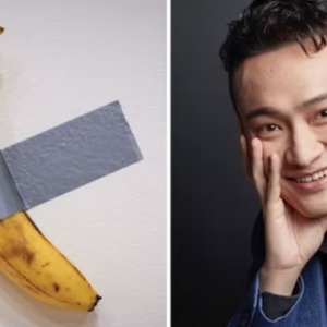 Taikun kripto, Justin Sun mahu makan pisang harga RM28 juta