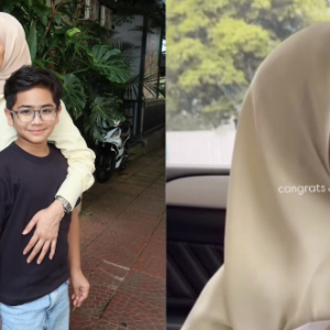 Anak Fatin Afeefa raih semua A dalam peperiksaan akhir tahun – “Tahniah Joyah..!”