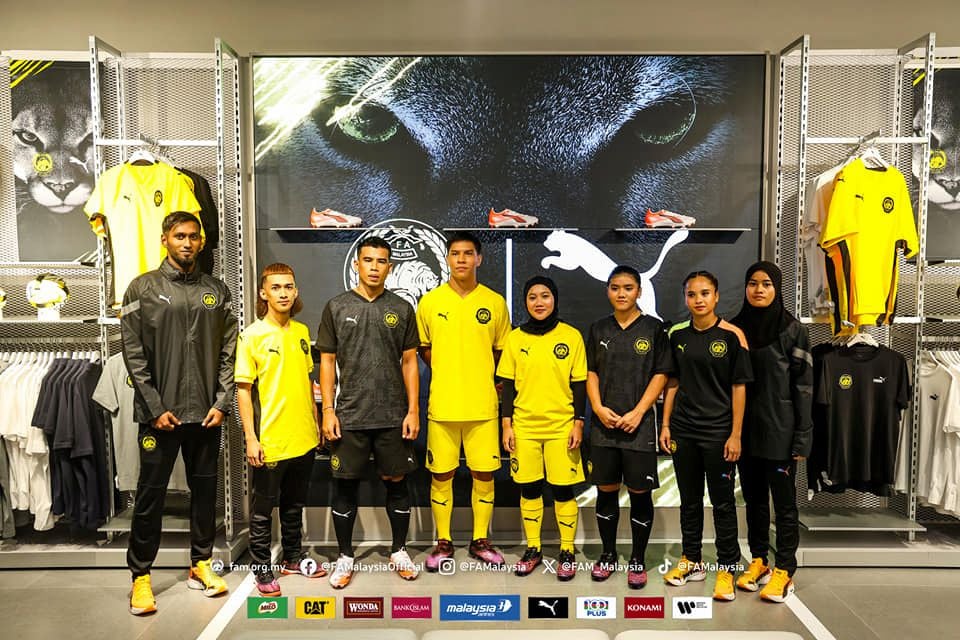 Jersi baharu Harimau Malaya