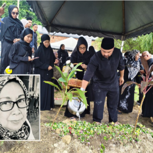 Jenazah seniwati legenda Noor Azizah selamat dikebumikan
