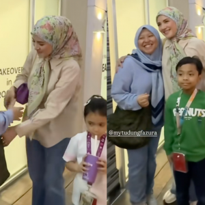 Fazura Ucap Terima Kasih Kepada Peminat Pakai Tudung Jenamanya