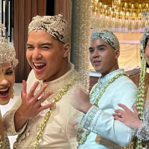 Anak sulung Ahmad Dhani kini suami Alyssa Daguise selepas 7 tahun bercinta