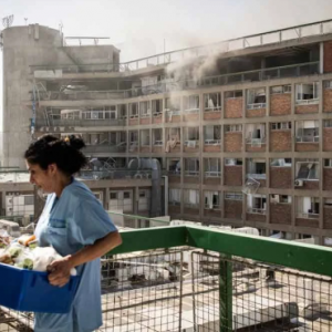 Kami Sasar Pengkalan Tentera Dan Ia Bersebelahan Hospital Yang Rosak Disebabkan "Shockwave"  - Iran
