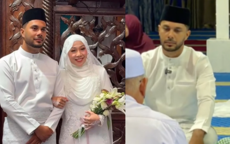 Fikry Ibrahim dan isteri saling ‘unfollow’ di IG, netizen ungkit raut wajah tak rela sewaktu majlis kahwin