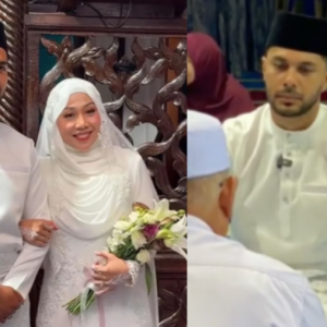 Fikry Ibrahim dan isteri saling ‘unfollow’ di IG, netizen ungkit raut wajah tak rela sewaktu majlis kahwin