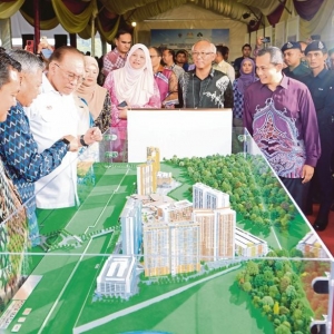"Saya mahu Kota MADANI ini (menjadi) contoh bagi pembangunan bandar di semua kota-kota di negara kita" - PM