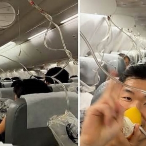 Penumpang menggigil, Boeing 737 menjunam hampir 8,000 meter