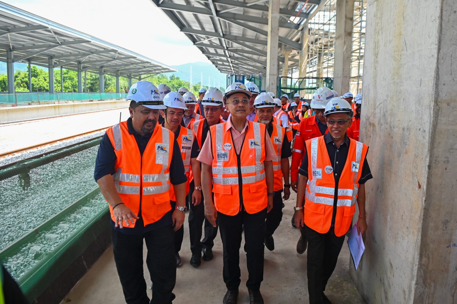 Projek ECRL dah siap 91.79 peratus di Terengganu