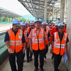 Projek ECRL dah siap 91.79 peratus di Terengganu