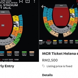 Tiket My Chemical Romance (MCR) RM599 jadi RM2,500