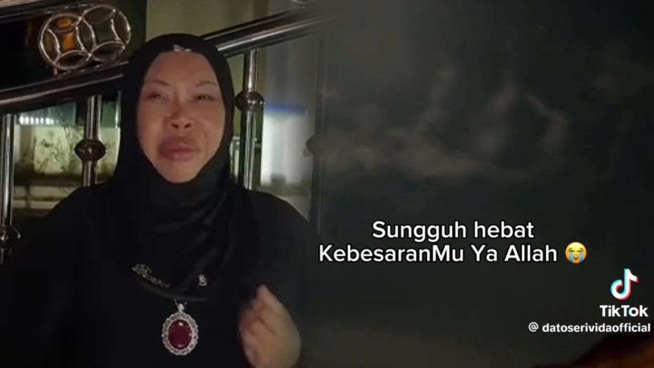 ‘Luluh hati, sebak terpampang khalimah Allah di langit malam’ - Datuk Seri Vida