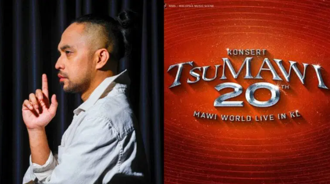 8 bulan tertangguh, konsert Mawi dibatalkan